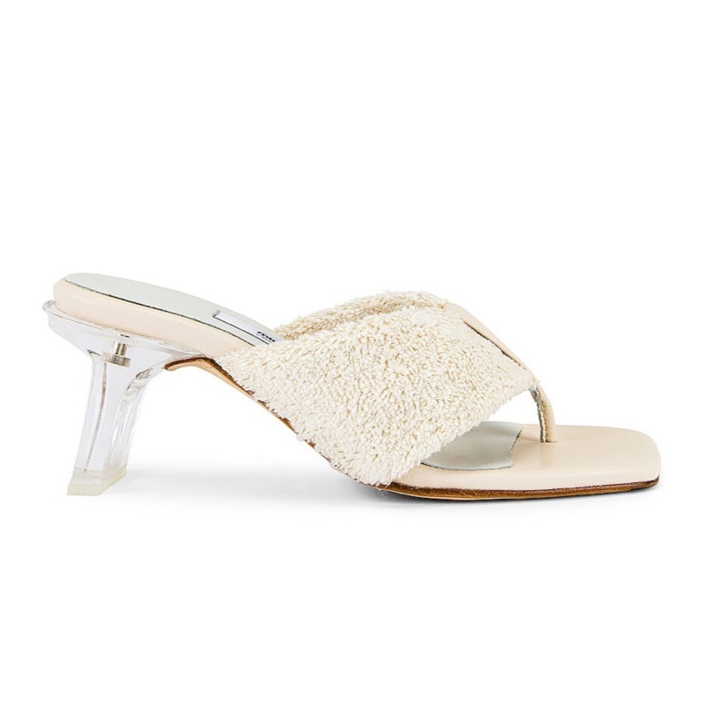 New in Box! Miista Carissa Salt Towel Sandal